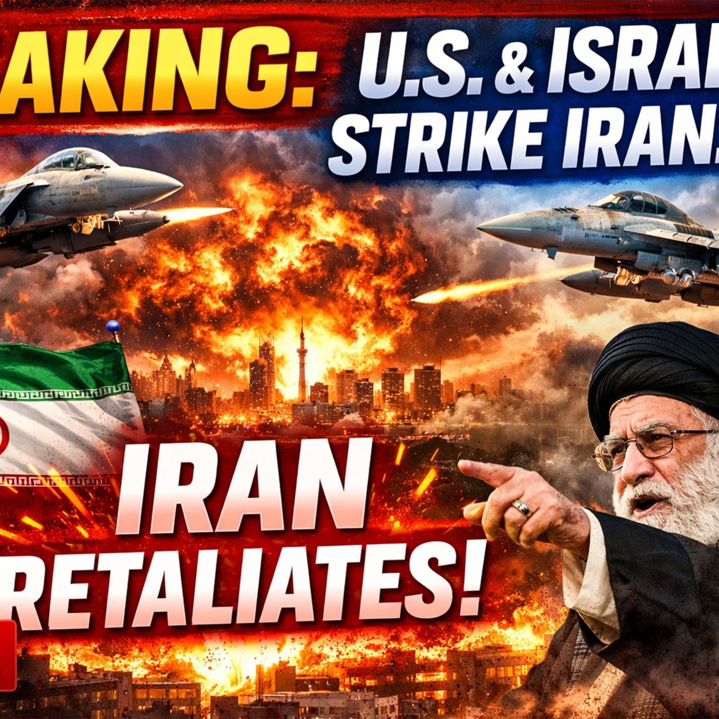 BREAKING: U.S. & Israel Strike Iran... Iran Retaliates
