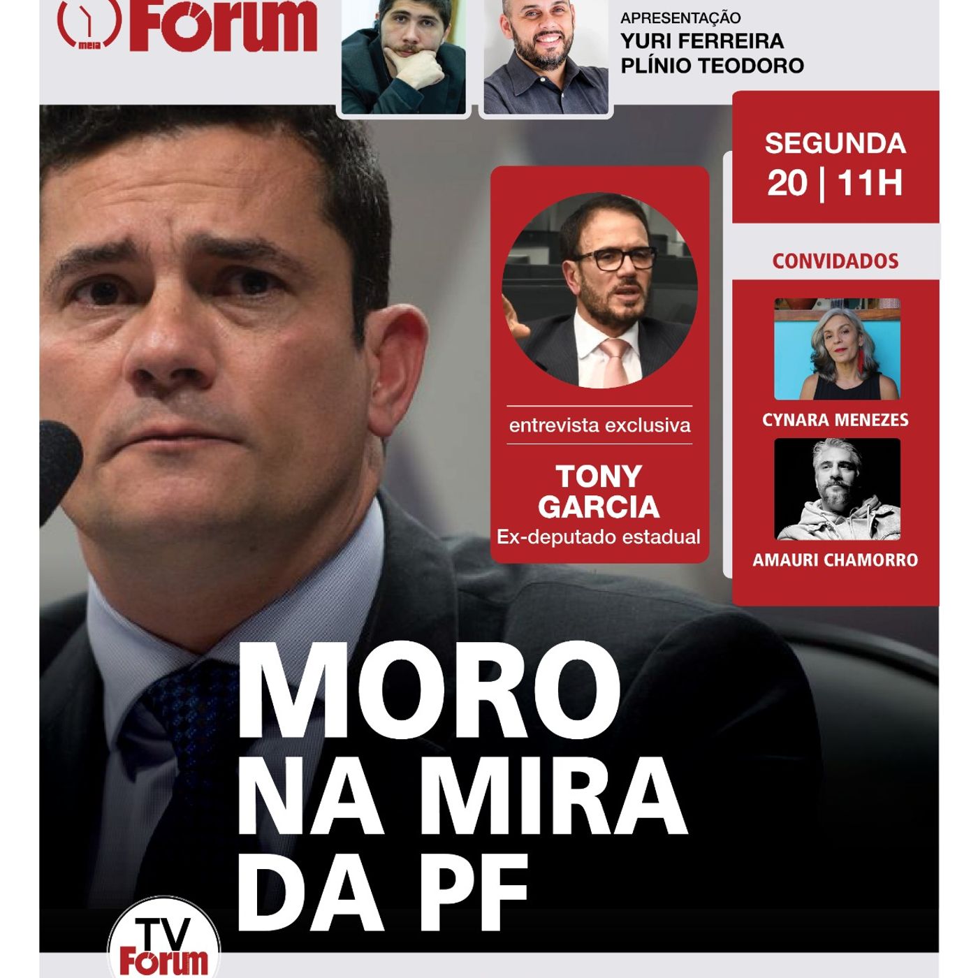 PF vai pra cima de Moro | "Golden Boys" na CPMI do INSS | Direita volta ao poder na Bolívia | 20.10
