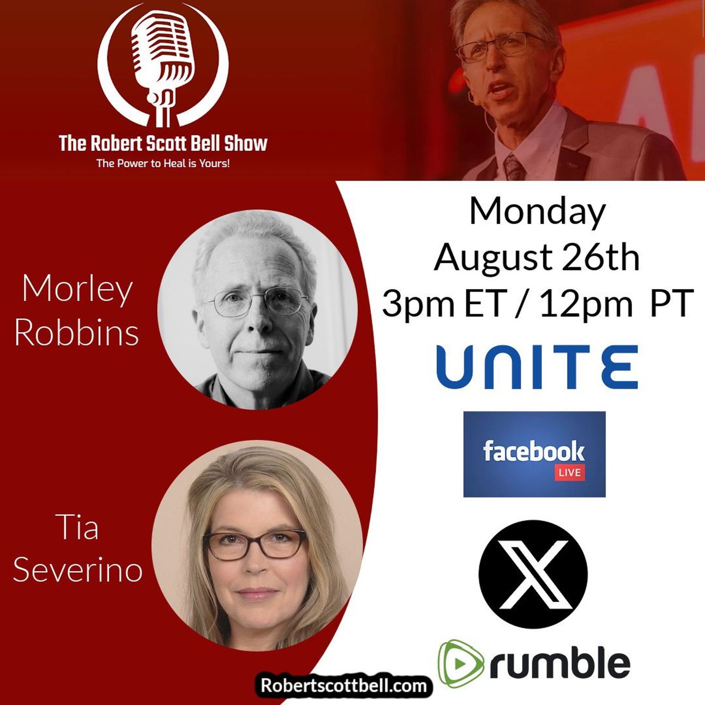 Morley Robbins, PCOS, Tia Severino, Vaxxed 3, RFK Jr. Trump Endorsement - The RSB Show 8-26-24 episode artwork