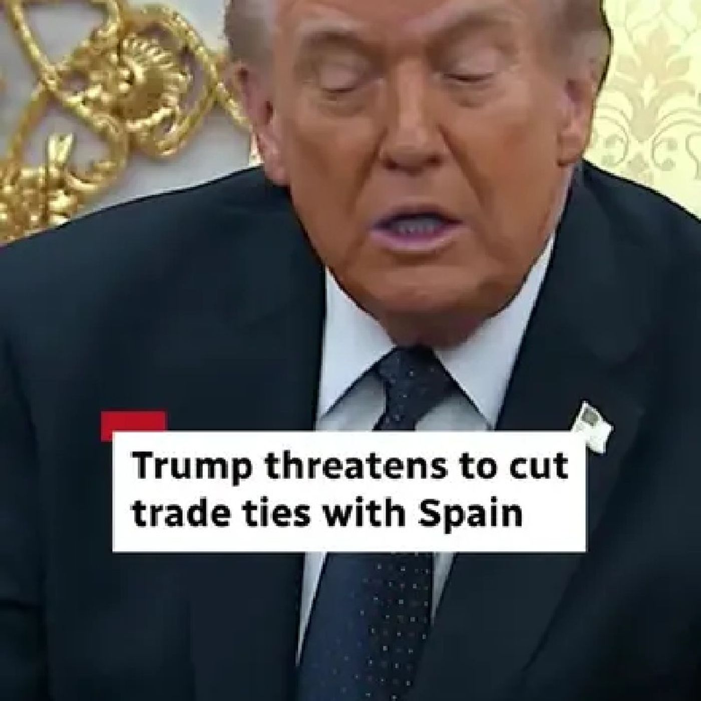 ‘We’re going to cut off all trade with Spain,’ U.S. President Donald Trump said Tuesday, after Spain announced yesterday that the U.S. wil episode artwork
