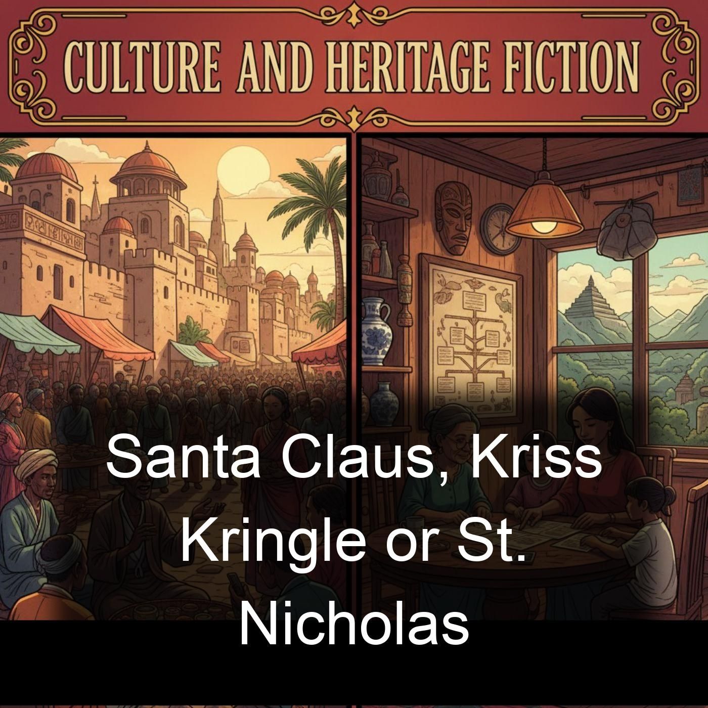 Santa Claus, Kriss Kringle or St. Nicholas cover art