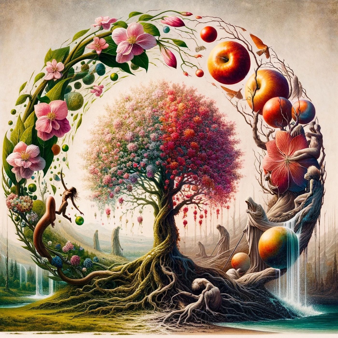 "Death is the dropping of the flower that the fruit may swell." episode artwork
