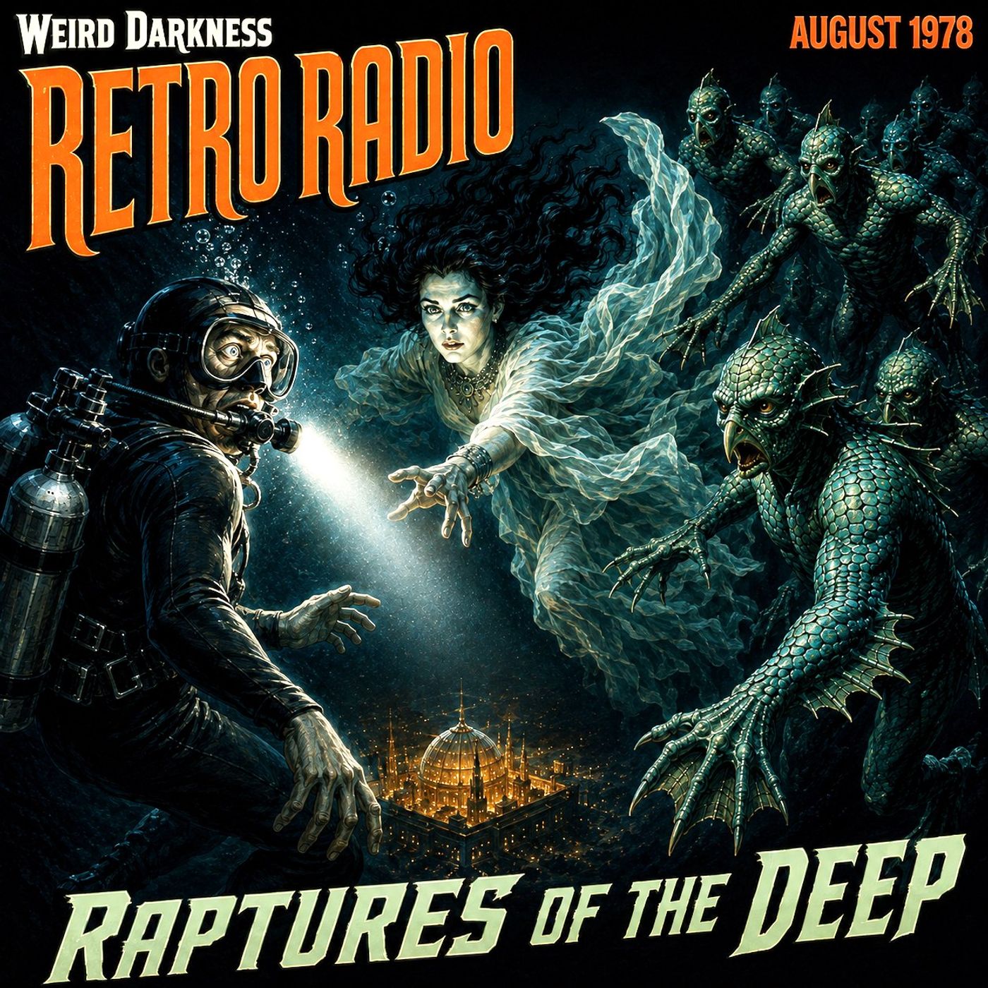 RAPTURES OF THE DEEP: A Treasure Diver Follows a Woman To Atlantis | #RetroRadio