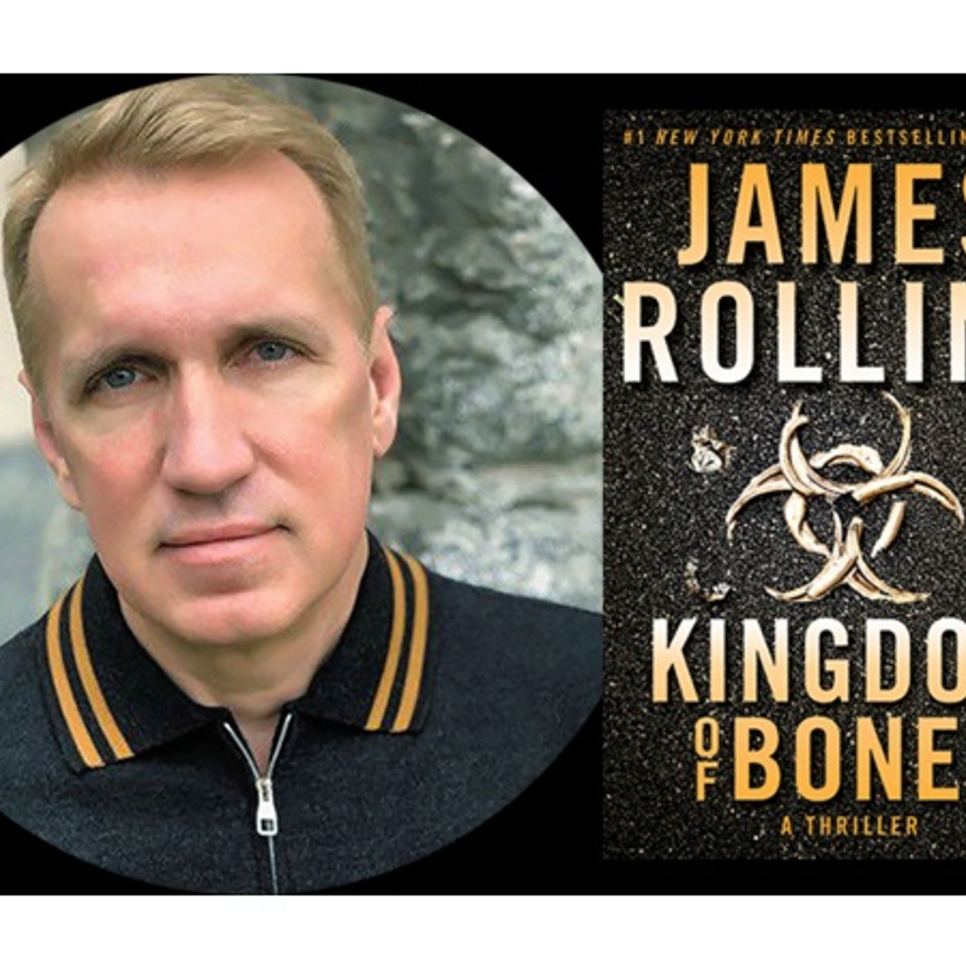Author James Rollins discusses #KingdomofBones on #ConversationsLIVE episode artwork