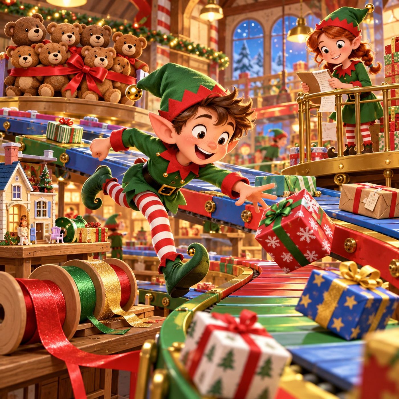 Danny the Elf Who Couldn't Sit Still