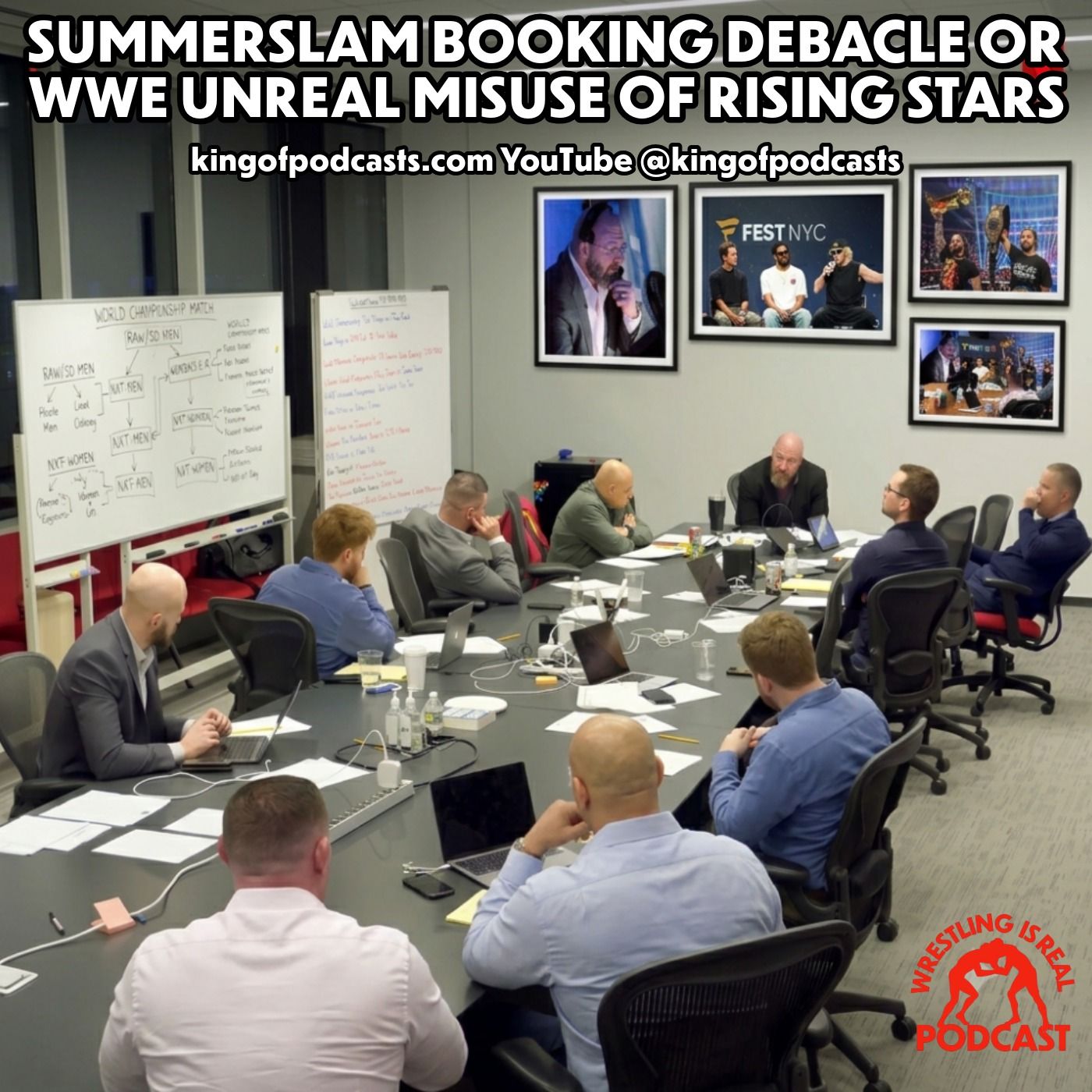 SummerSlam Booking Debacle or WWE Unreal Misuse of Rising Stars episode artwork