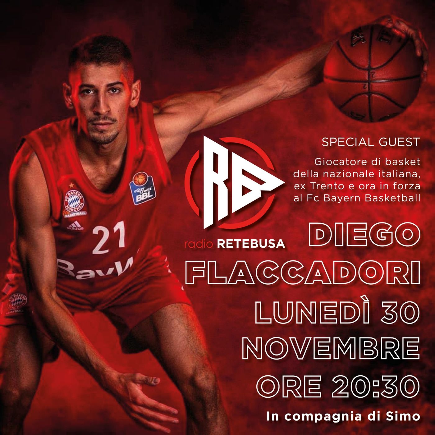 Diego Flaccadori Special Guest from Bayern Basketball Diego Flaccadori Special Guest from Bayern Basketball