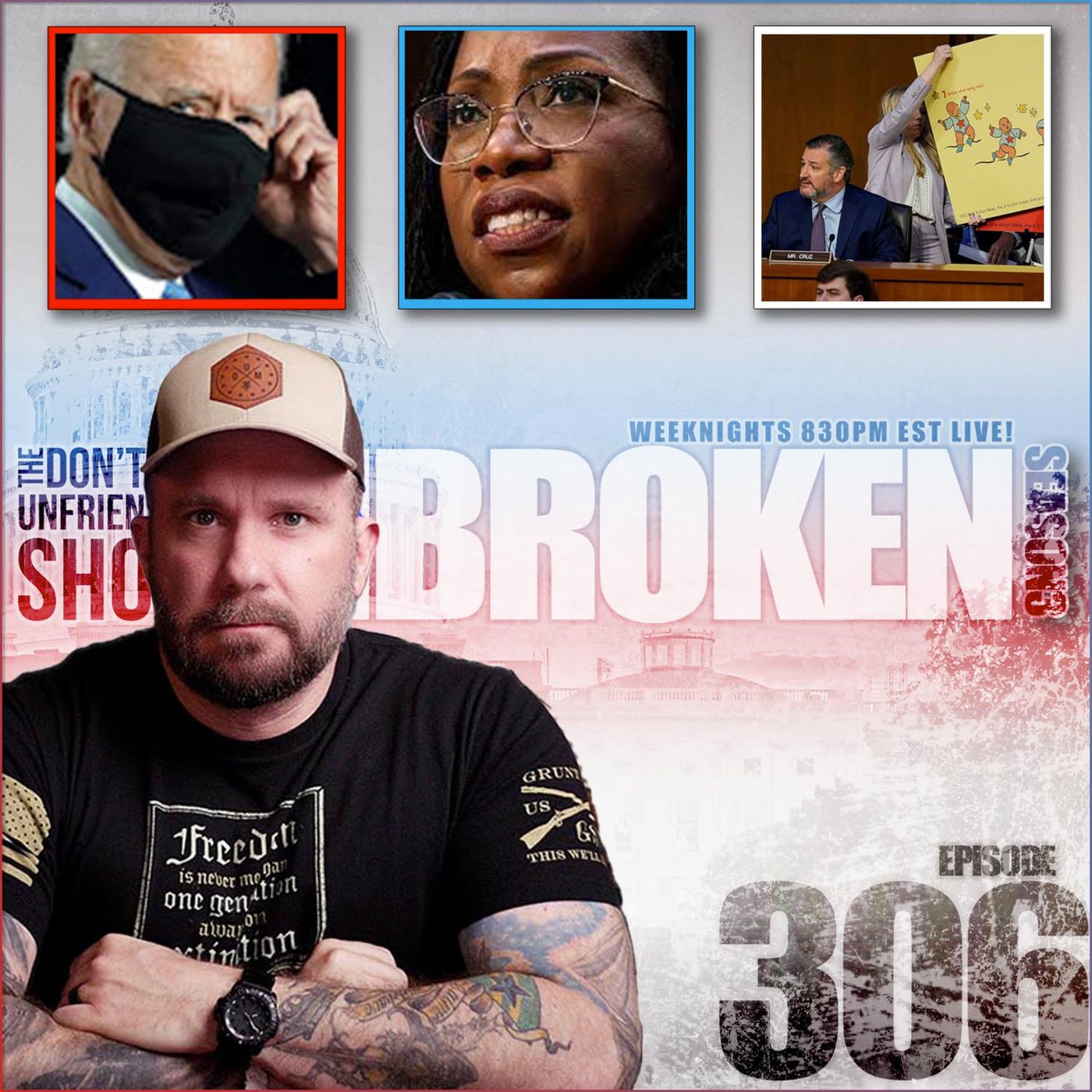 EP. #306 | 25MAR22 | A different take on Ketanji Brown Jackson's Supreme Court confirmation hearing episode artwork