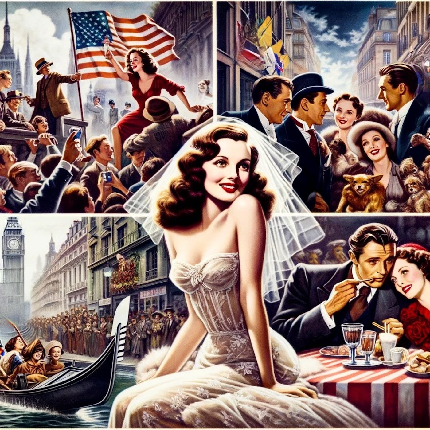 "The average Hollywood film star's ambition is to be admired by an American, courted by an Italian..." episode artwork