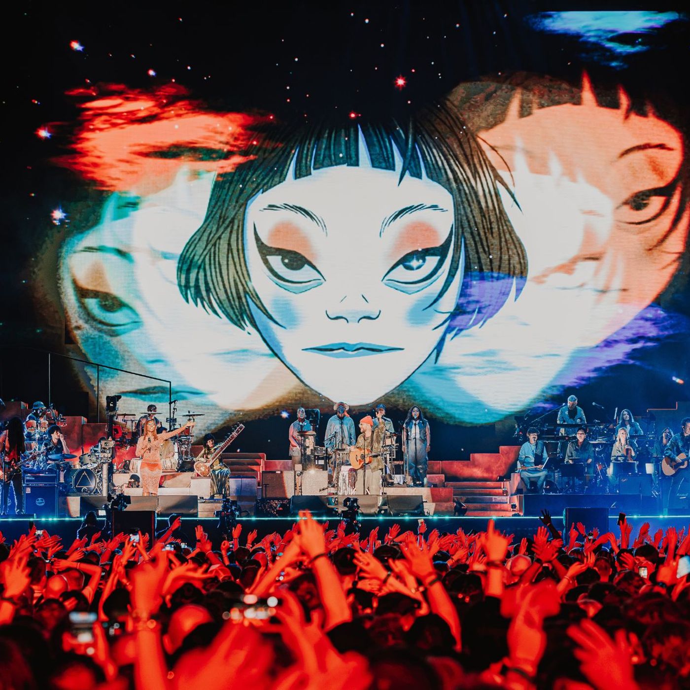 Gorillaz documentary about Tottenham Hotspur Stadium show is on the way episode artwork