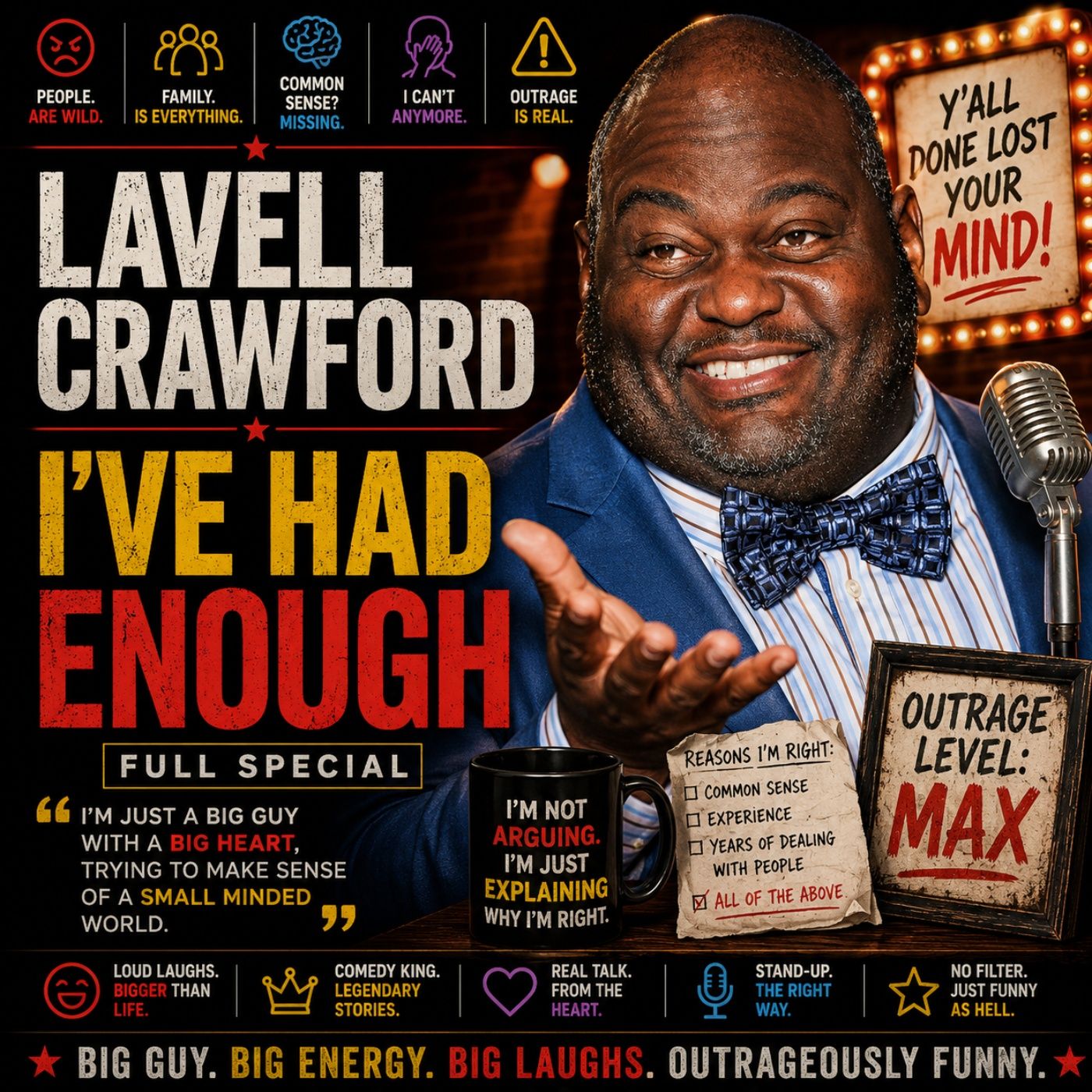 Lavell Crawford – I’ve Had Enough Full Special (Stand-up Comedy) episode artwork