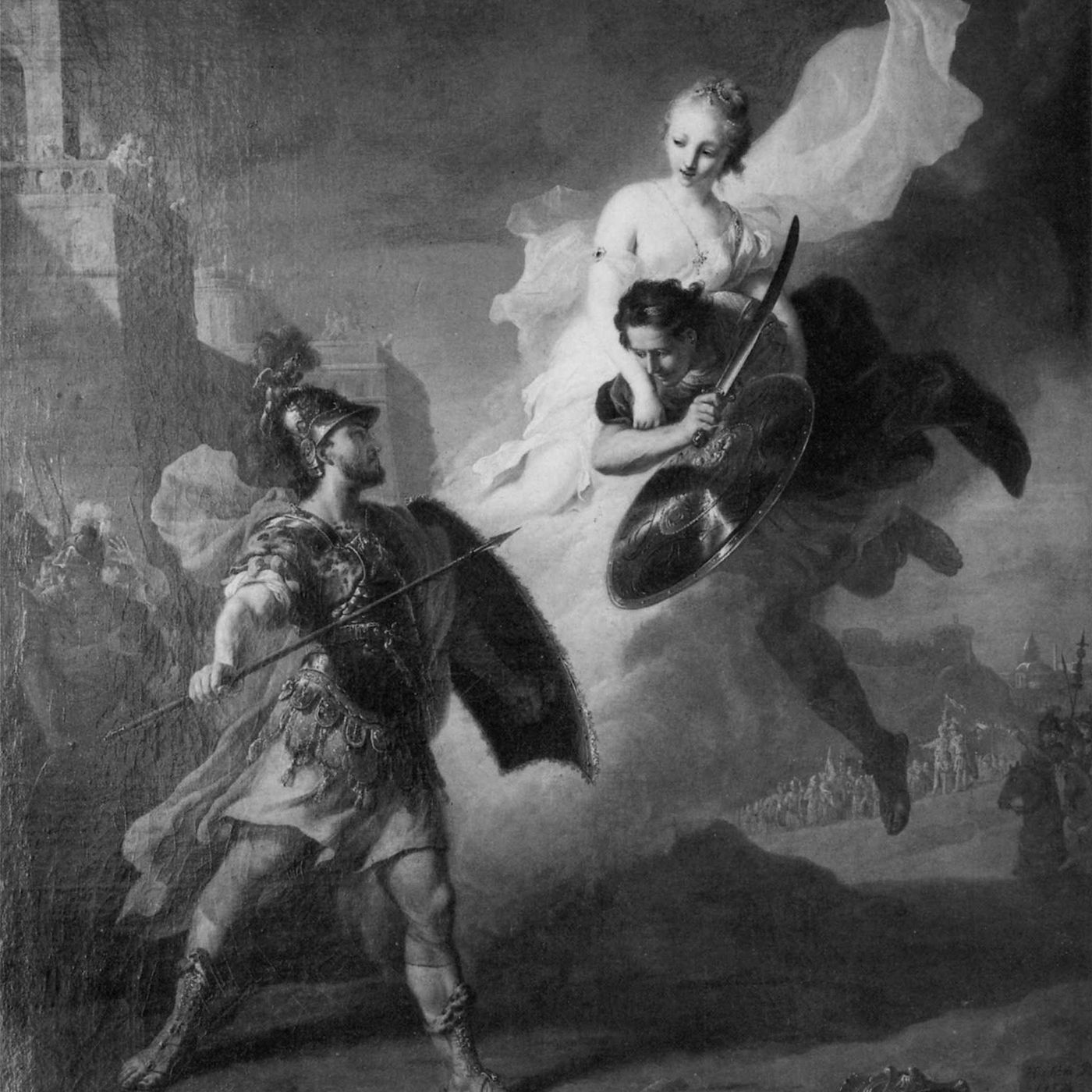 [Ilíada 3.244-461] Duelo de Paris y Menelao