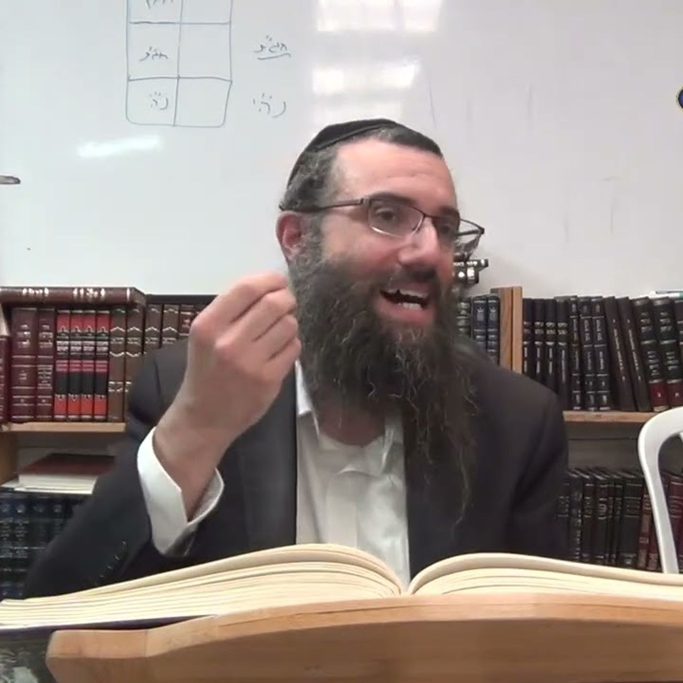 שער הנקודים פרק ט חלק 2 | למה כלי המלכות לא נשבר כשנכנס בו אור הדעת  | אוצרות חיים למתחילים episode artwork