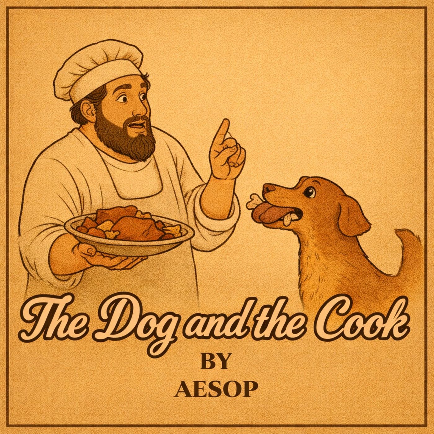 Ep. 115: The Dog and the Cook by Aesop (Ancient Greece) 6th century BCE episode artwork