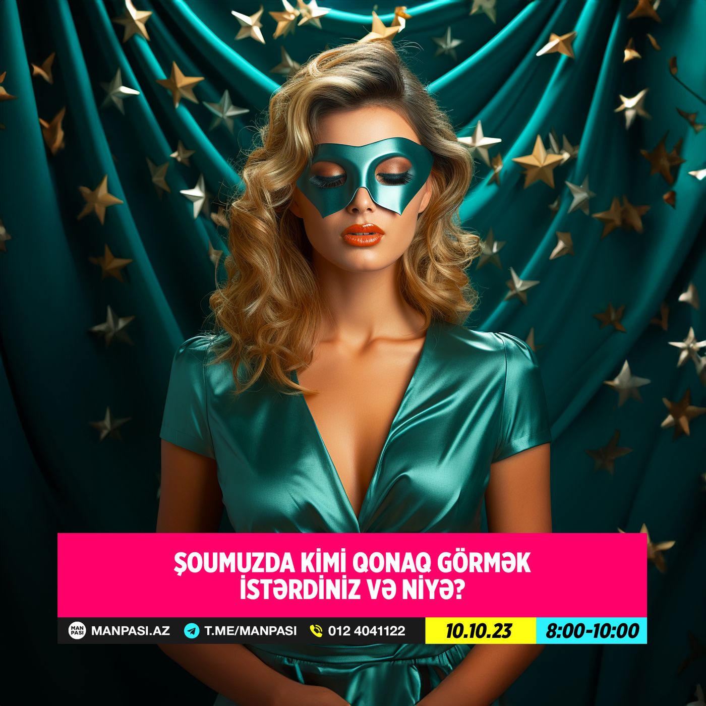 Şoumuzda kimi qonaq görmək istərdiniz və niyə? 10.11.2023