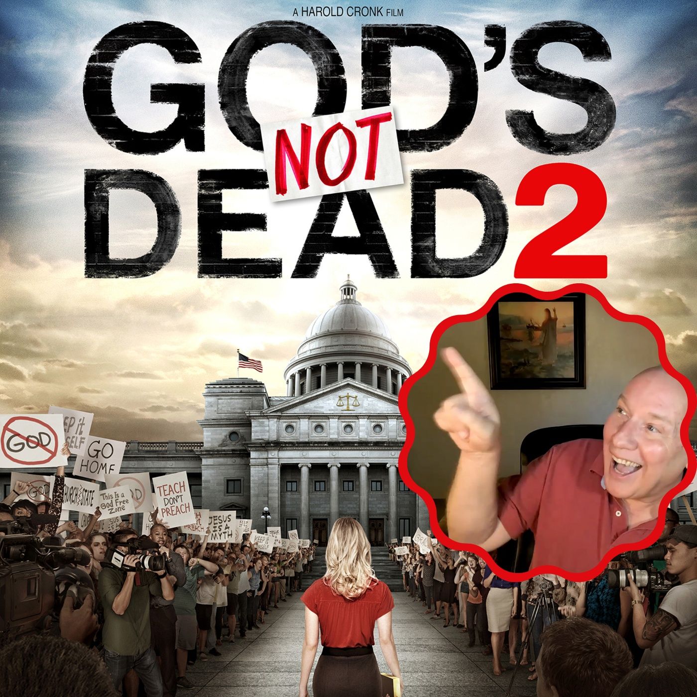 Movie "God's Not Dead 2" - Let the Miracle Convince My Mind with David Hoffmeister episode artwork