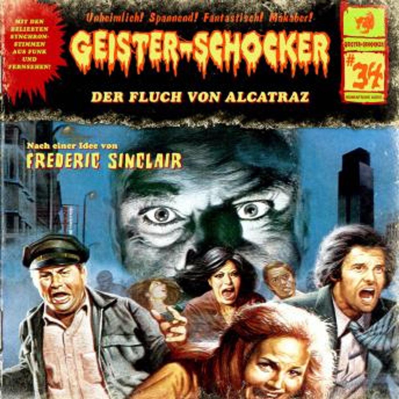 [German] - Geister-Schocker, Folge 34: Der Fluch von Alcatraz by Frederic Sinclair episode artwork