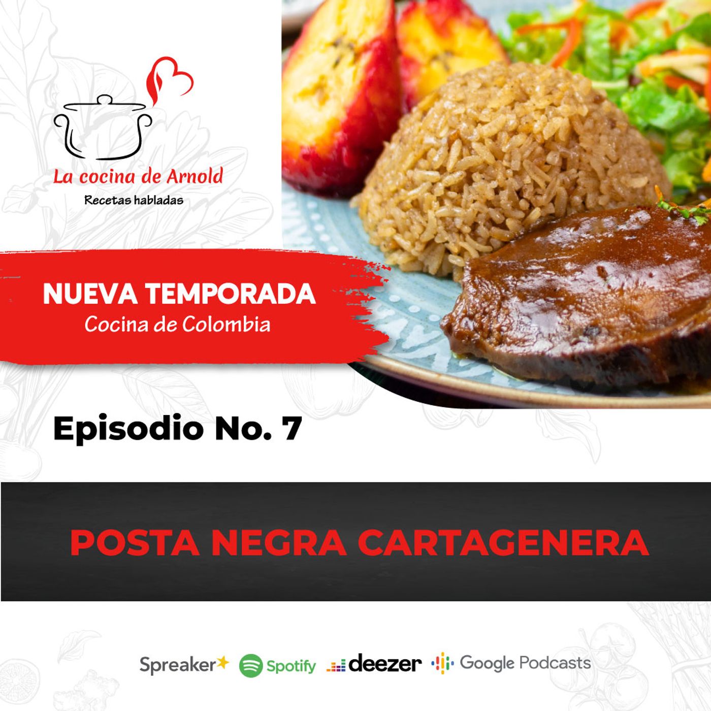 La cocina de Arnold, recetas habladas