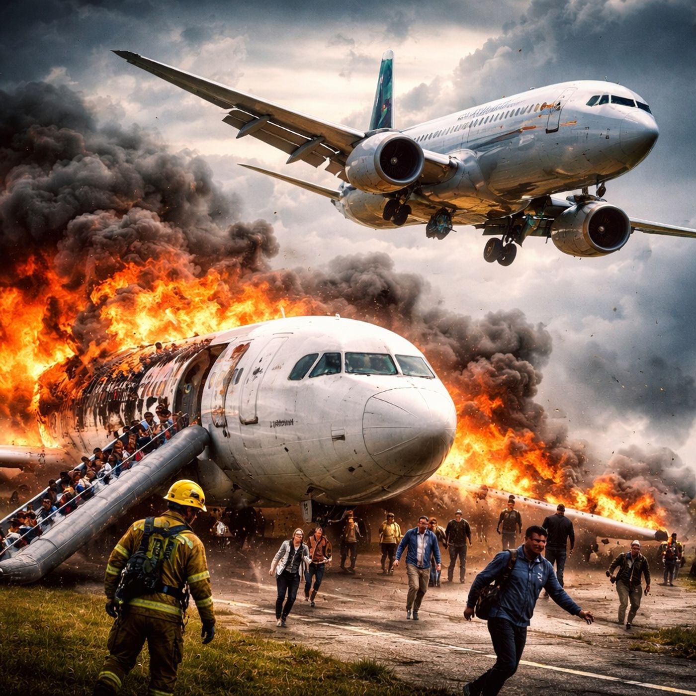 Air France 358 and The Ghost Plane episode artwork