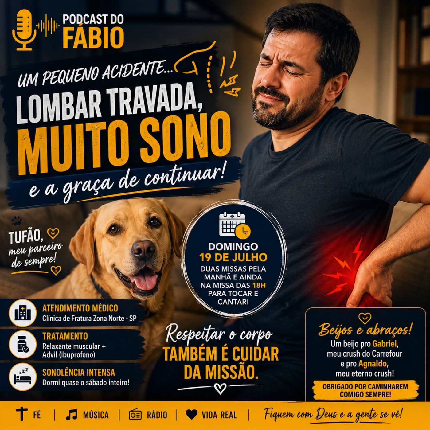 19 de Julho de 2026 - sobre 18 de julho - ontem!