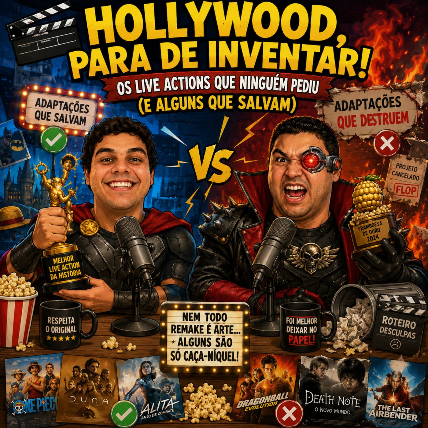 Episódio 92 🎭 Hollywood, Para de Inventar! Os Live Actions que Ninguém Pediu (e Alguns que Salvam) episode artwork