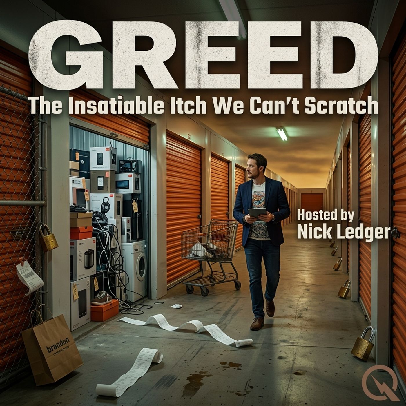 Greed podcast artwork