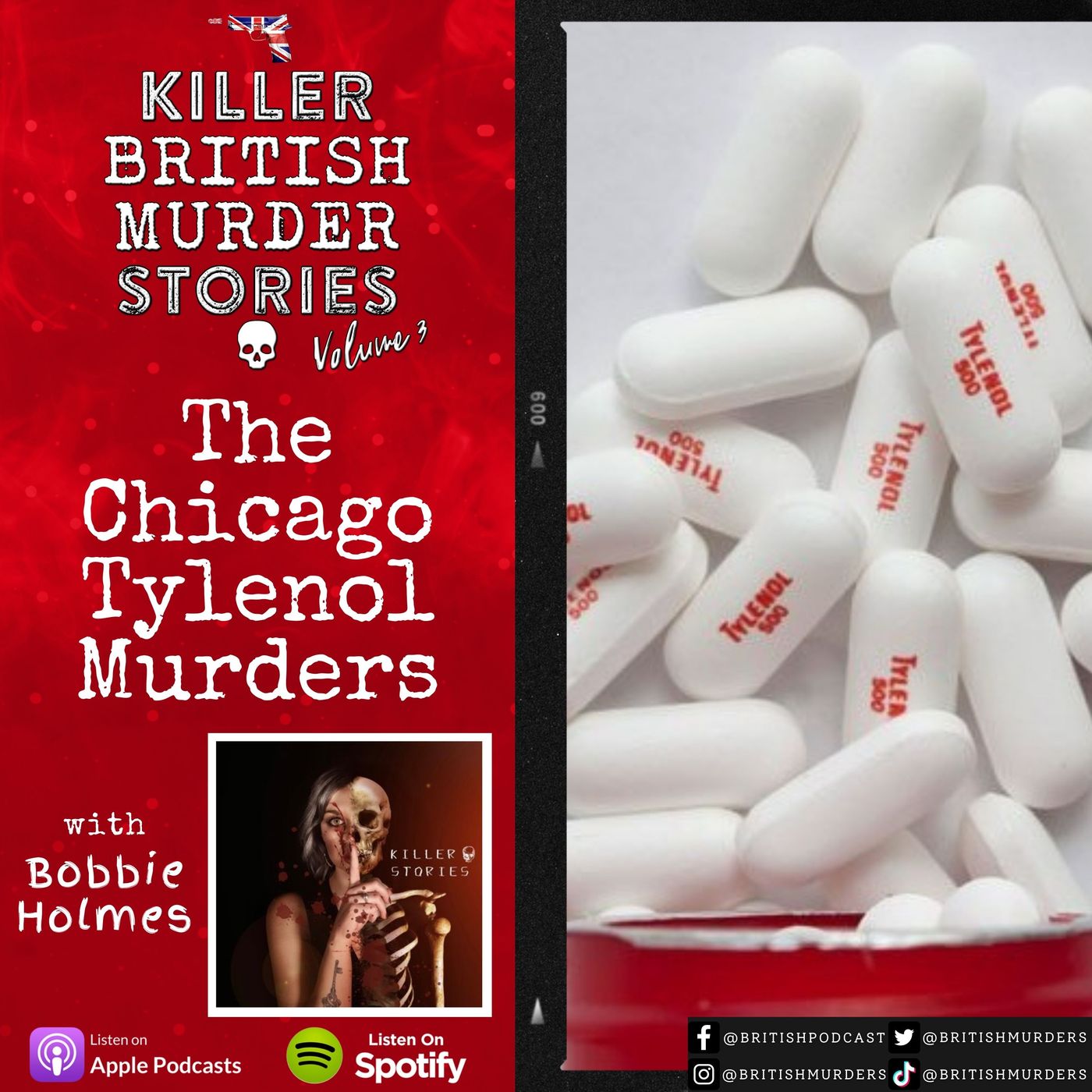 The Chicago Tylenol Murders | Killer British Murder Stories Vol. 3 Feat. Bobbie Holmes