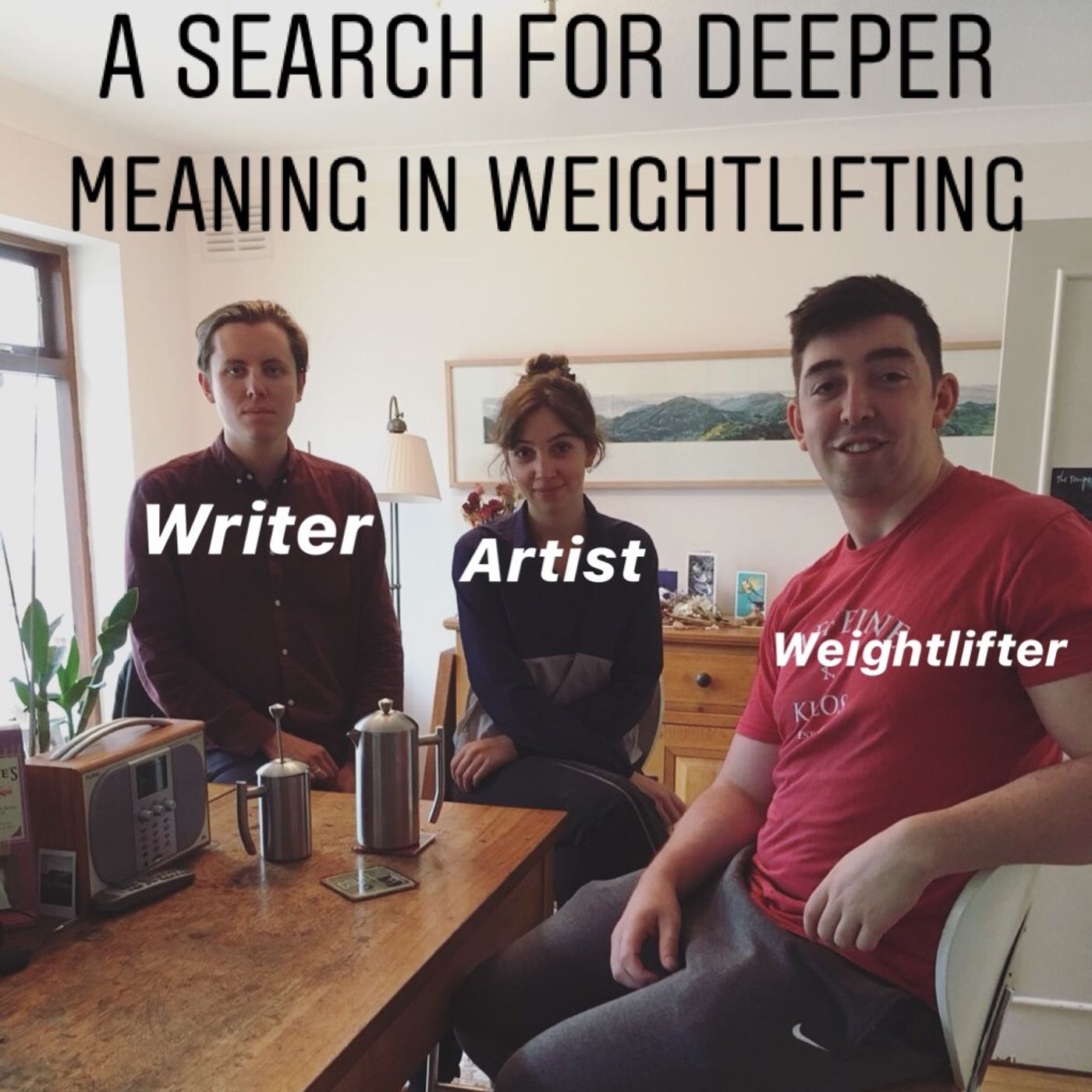 A Search for Deeper Meaning in Weightlifting, with an Artist & a Writer episode artwork