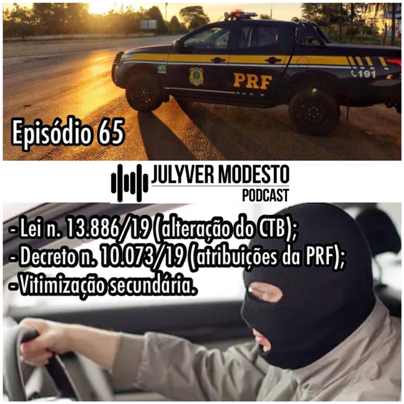 Trânsito, por Julyver Modesto