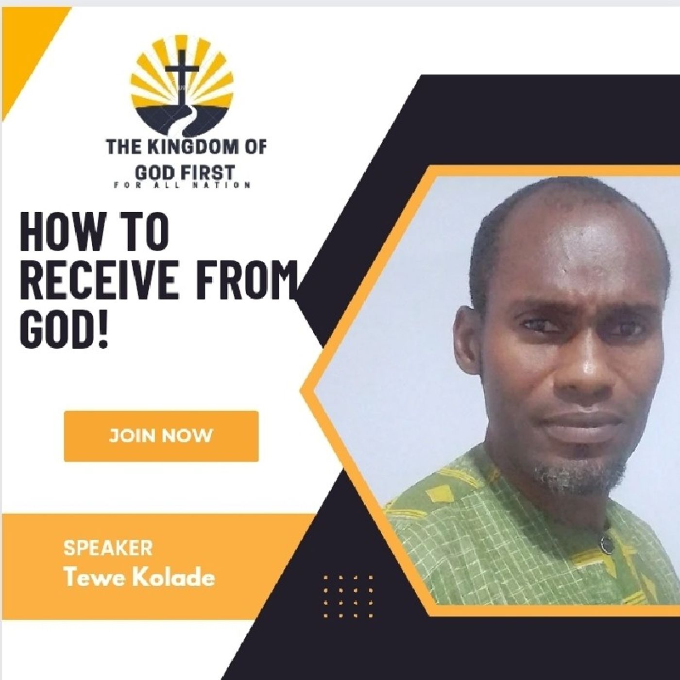 HOW TO RECEIVE FROM GOD!