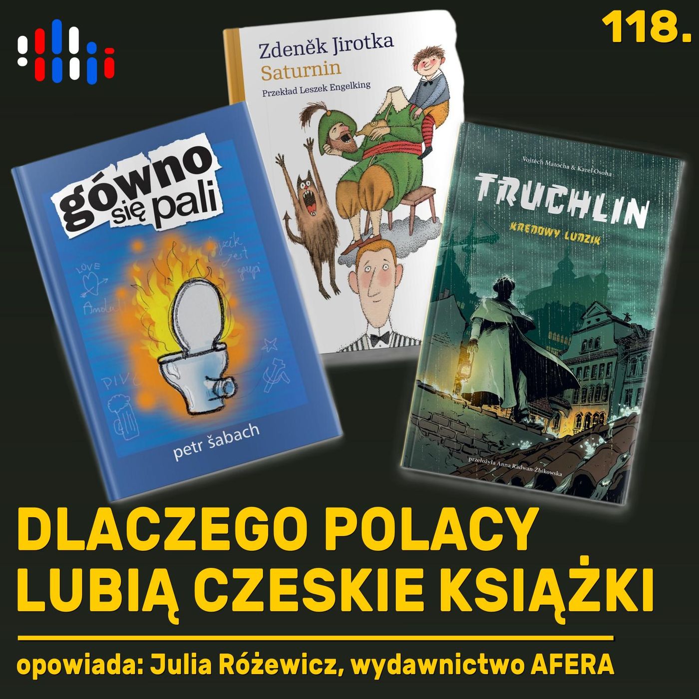 Dlaczego Polacy lubią czeskie książki | opowiada: Julia Różewicz, wydawnictwo Afera