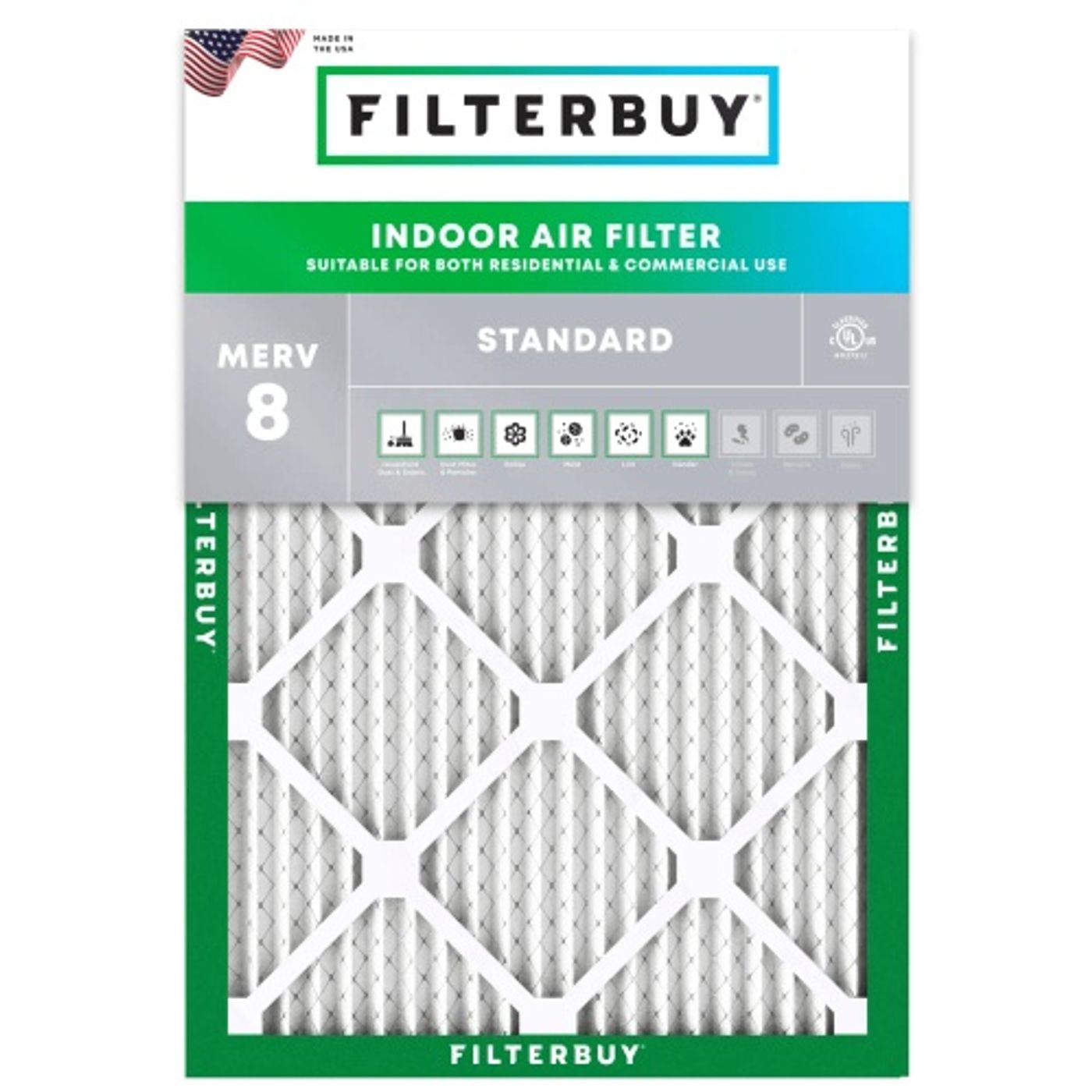 Best MERV 8 17x22x1 Furnace & HVAC Air Conditioner Filters