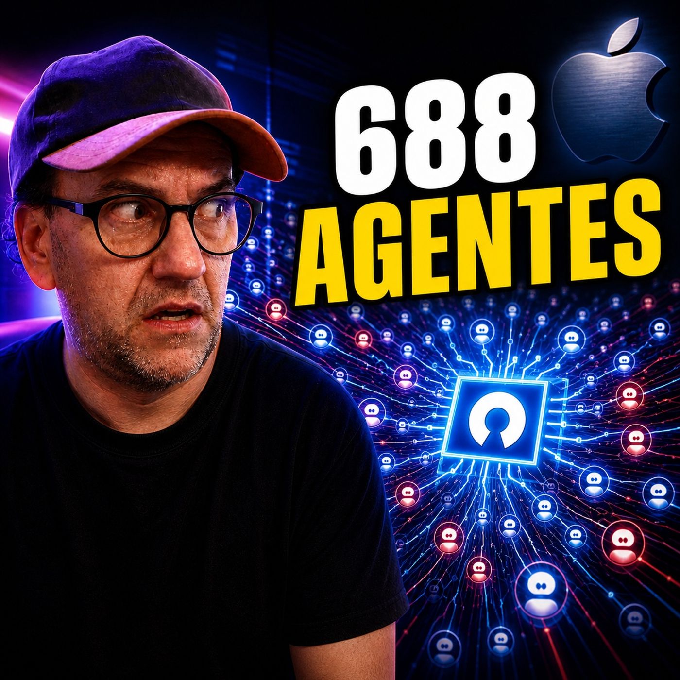 688 agentes de IA atacan a la vez: esto ya da miedo | CuriosiMartes episode artwork