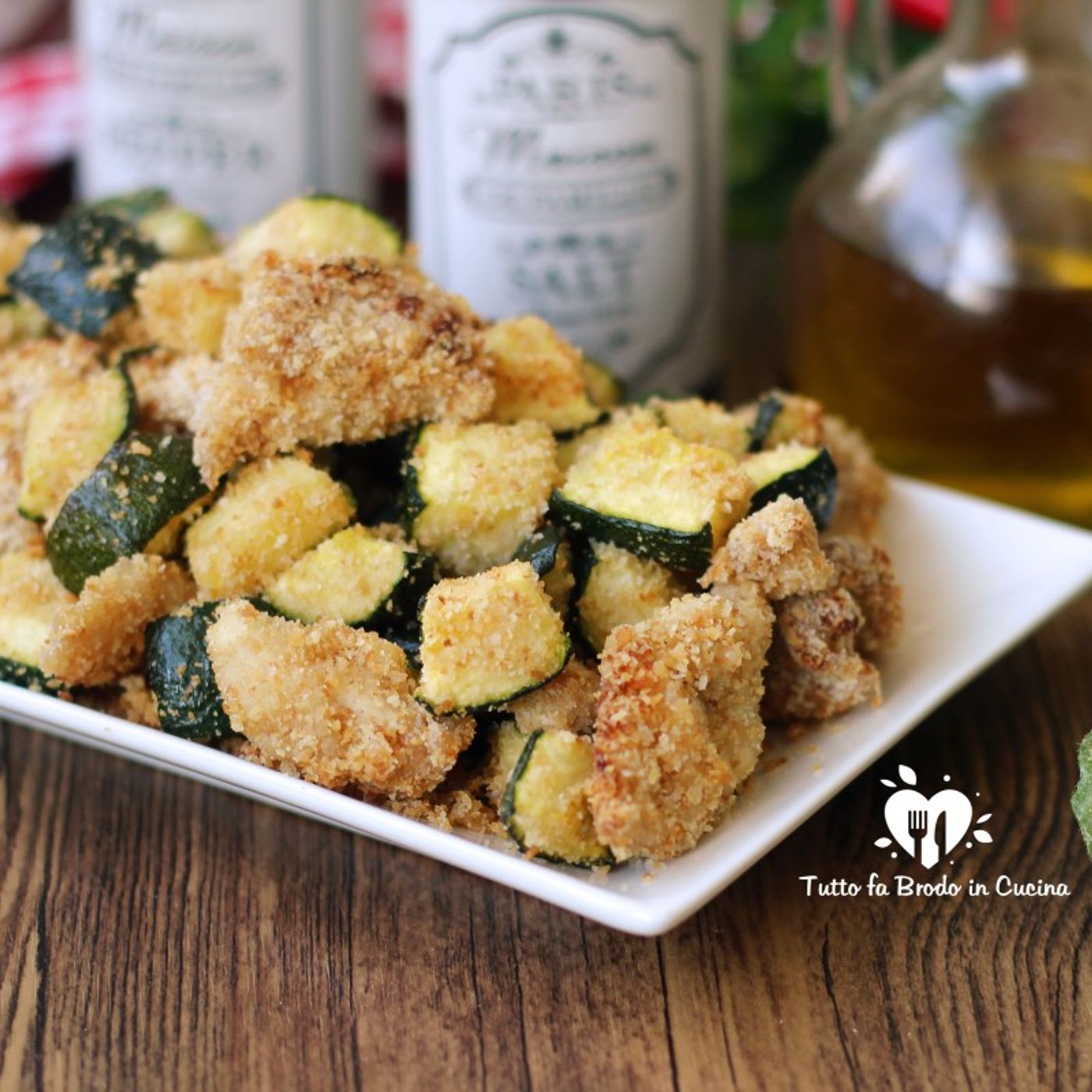 BOCCONCINI DI POLLO CON ZUCCHINE "in friggitrice ad aria" un contorno leggero e gustoso episode artwork
