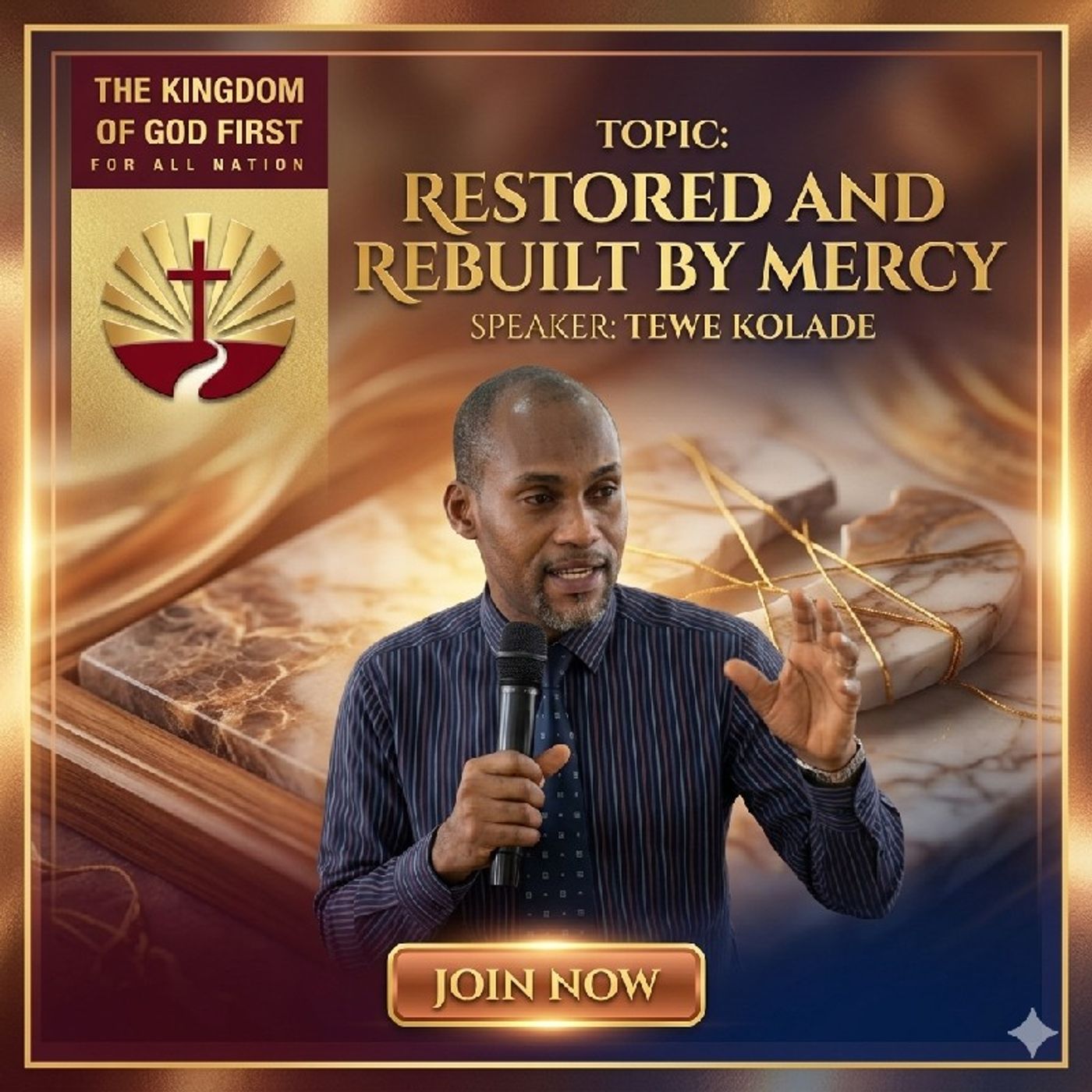 RESTORED AND REBUILT BY MERCY episode artwork