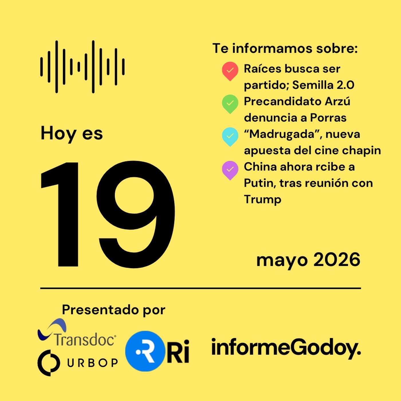 19 de mayo 2026 episode artwork