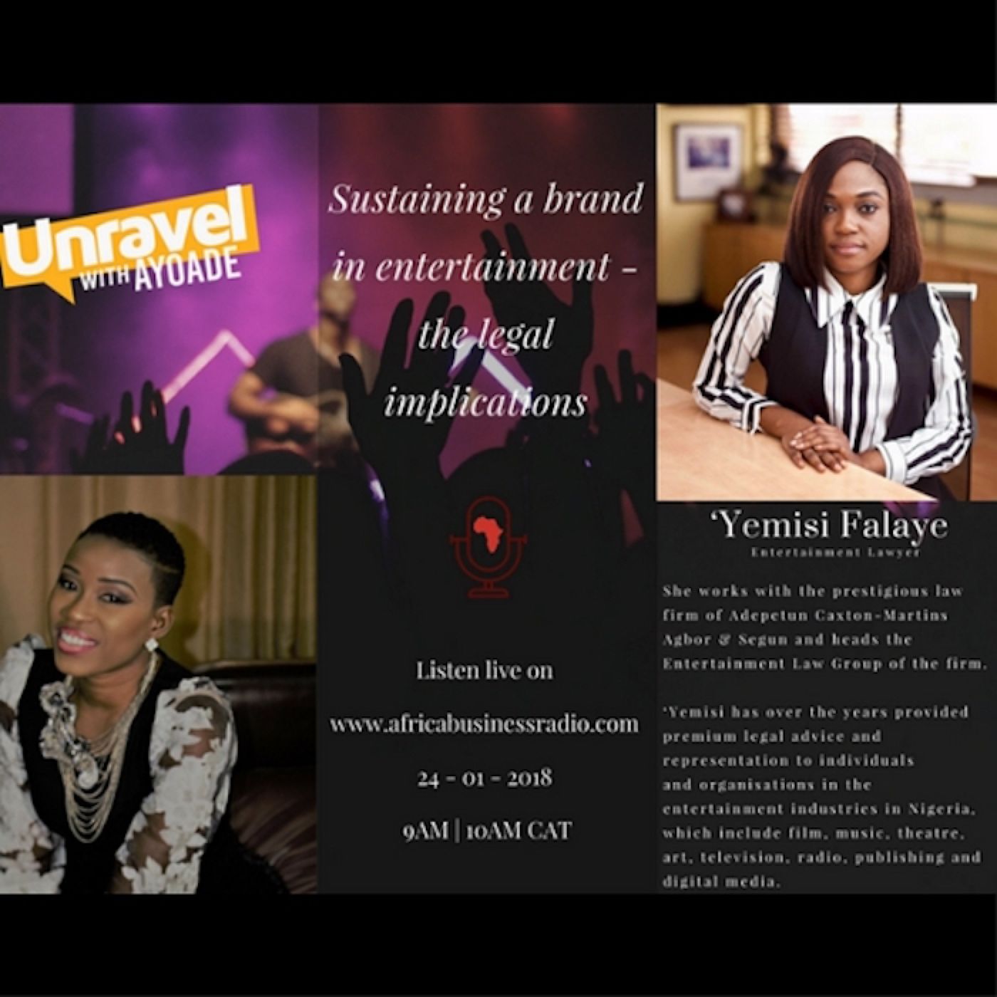 Legal Advise For Entrepreneurs In The Creative Economy - Yemisi Falaye