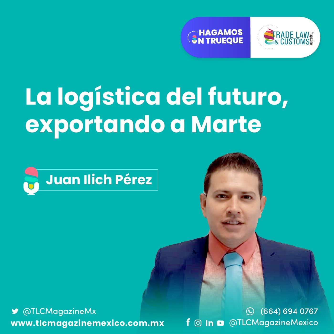 Episodio 30. La logística del futuro, exportando a Marte  ⋅ Con Juan Ilich Pérez episode artwork