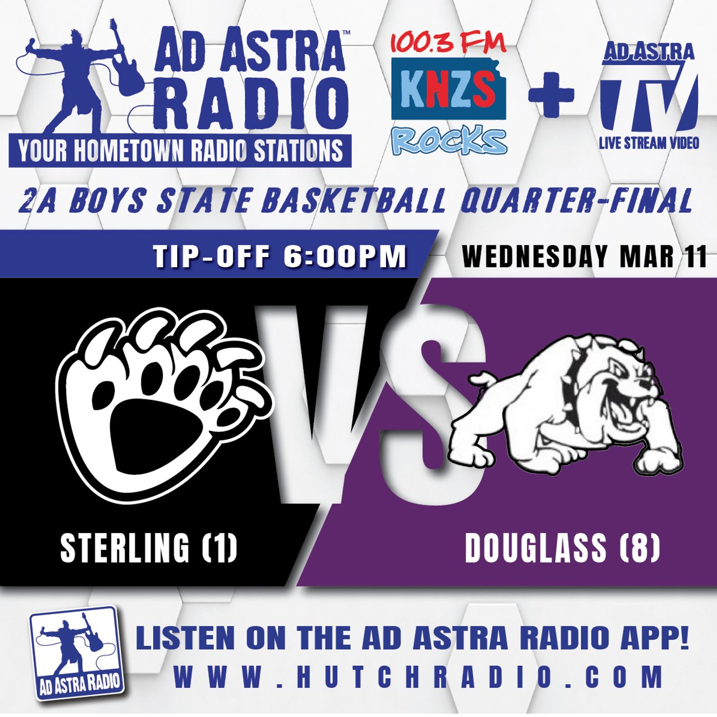 Sterling Blackbears vs Douglass Bulldogs High School Basketball (2A Boys State Quarterfinal-March 11, 2026) episode artwork