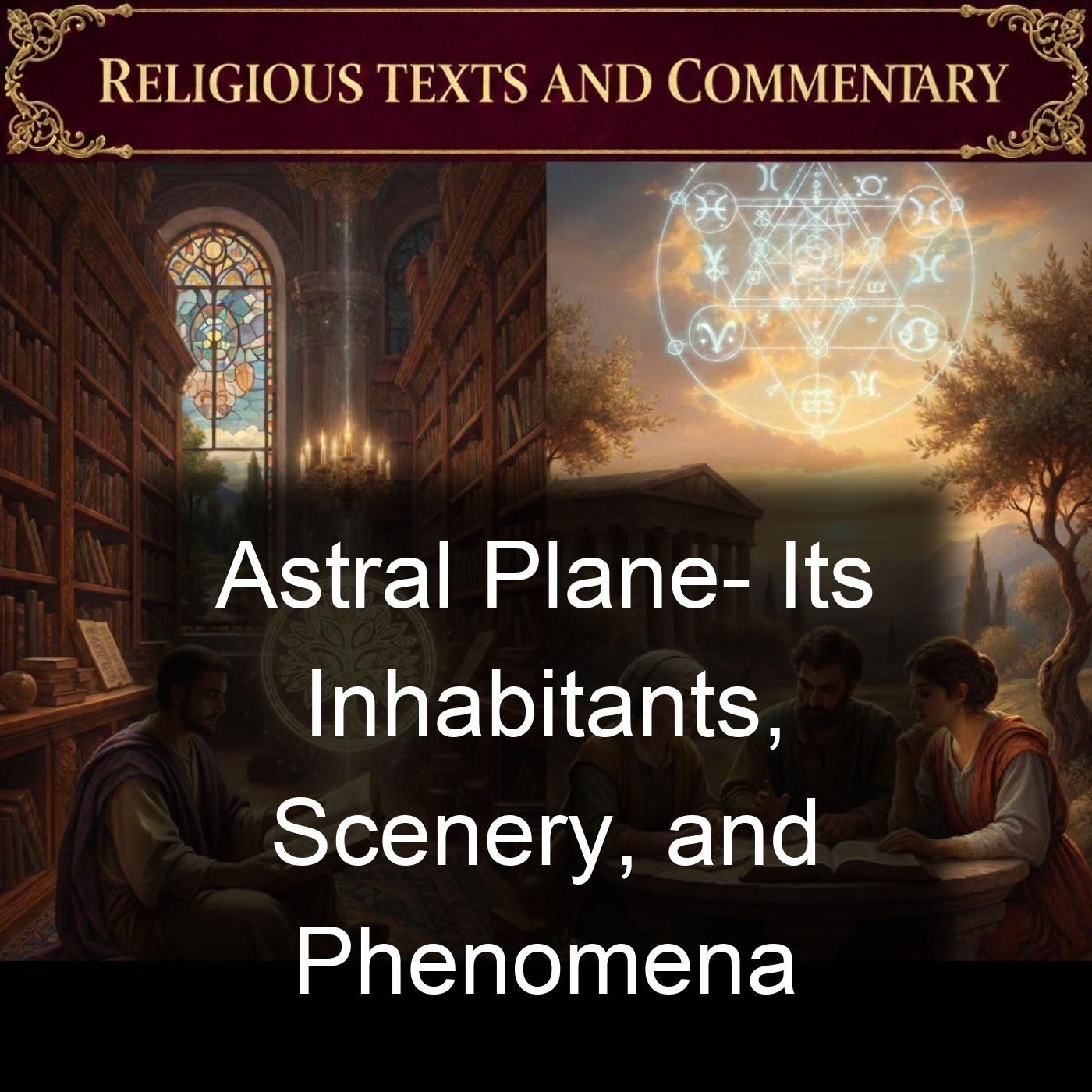 Astral Plane-  Its Inhabitants, Scenery, and Phenomena cover art
