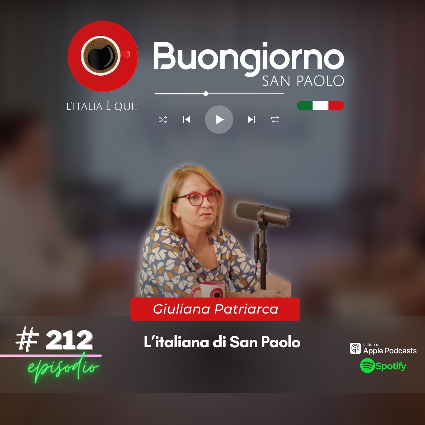 #212 L'Italiana di San Paolo - Giuliana Patriarca