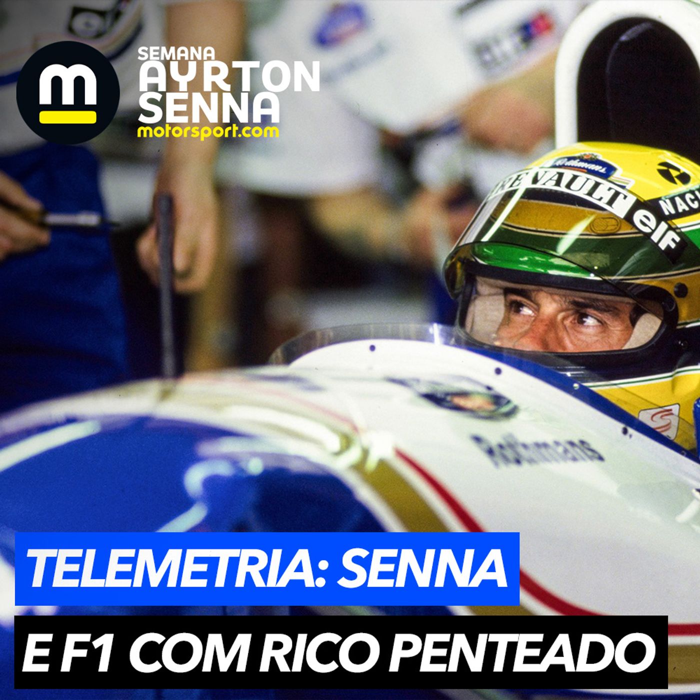 TELEMETRIA | Rico Penteado analisa Ímola-94, CARROS de Senna e a F1 em Miami episode artwork