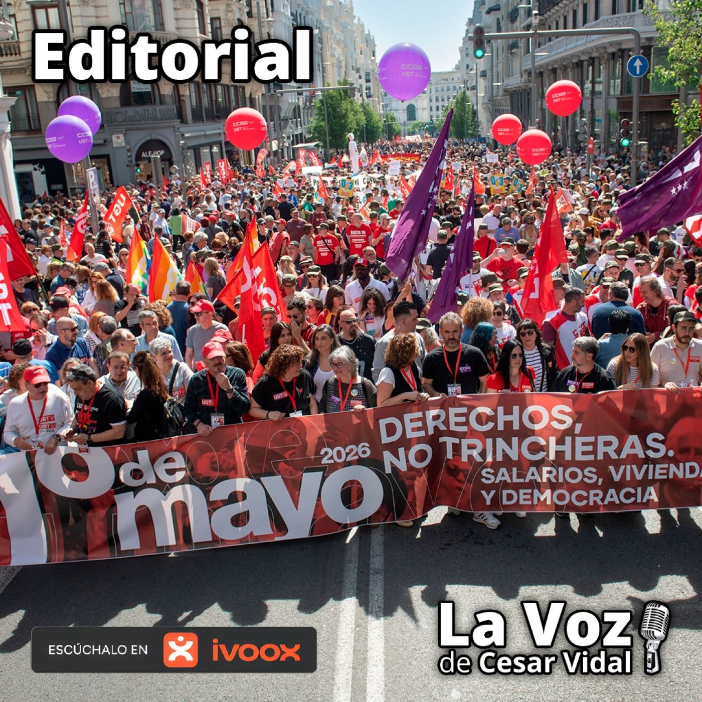 Editorial: 1 de mayo: pasado, presente y futuro de los sindicatos - 01/05/26