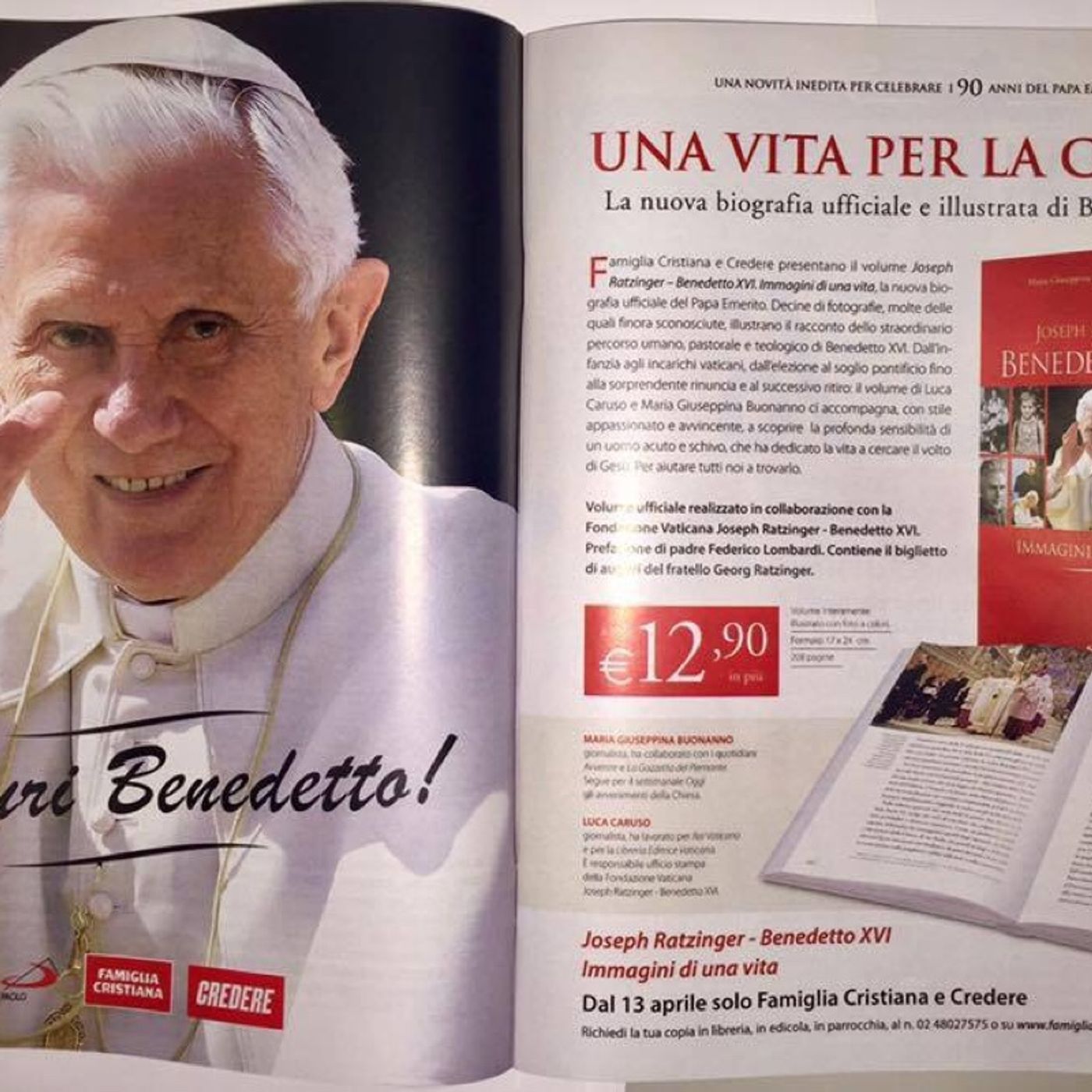 Papa Benedetto 16/SER Gänswein