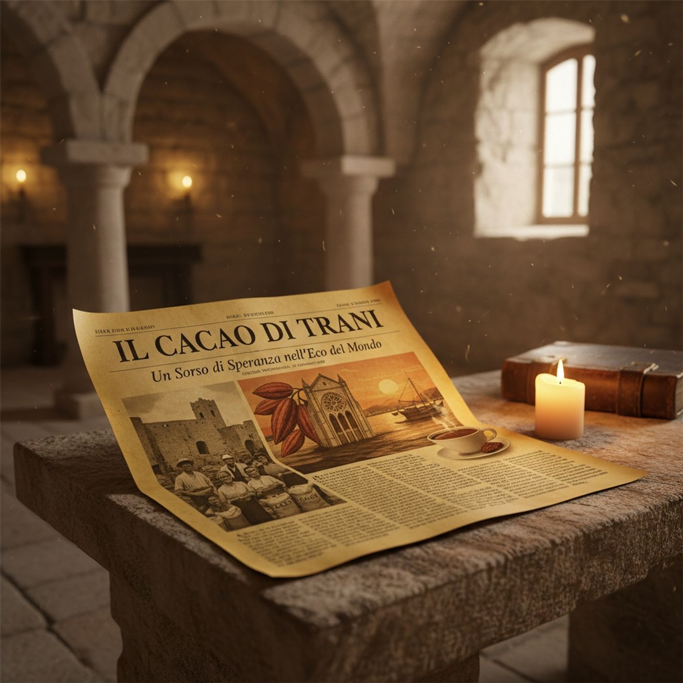 Il Cacao di Trani: Un Sorso di Speranza nell'Eco del Mondo (Edizione Straordinaria, 20 Gennaio 2026)