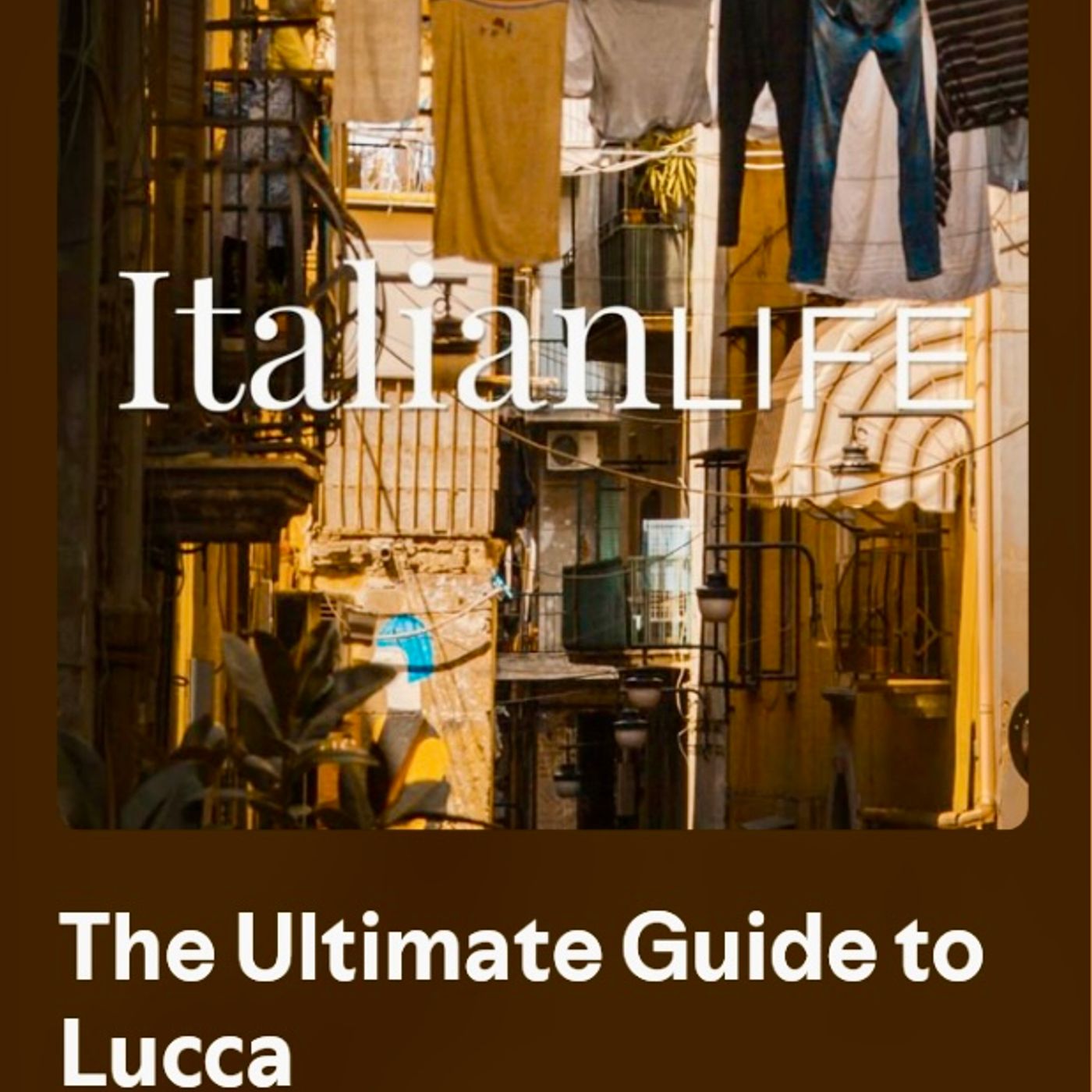Italian Life podcast artwork