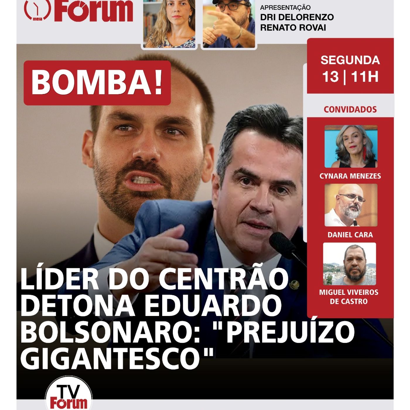 Eduardo BOLSONARO detonado por Ciro Nogueira| LULA e o PAPA | TRUMP em Israel | PT quer taxar BETS