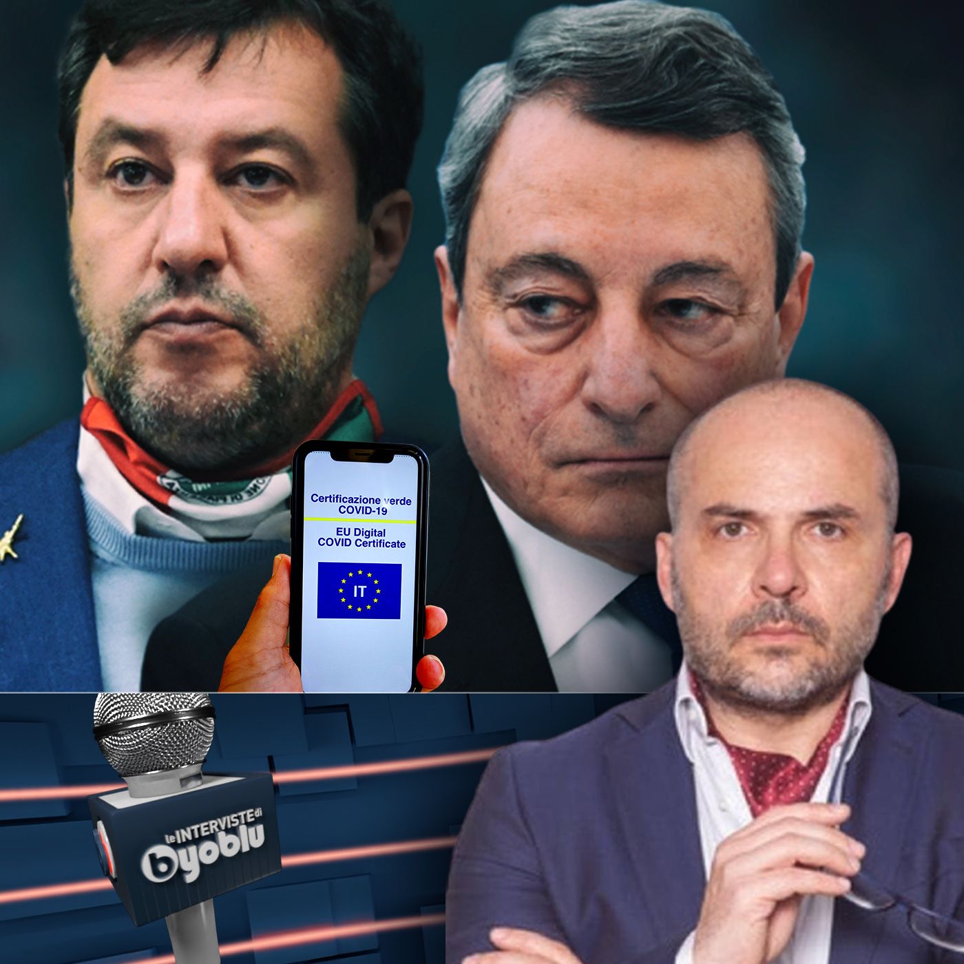 Il governo Draghi sta prendendo a schiaffi il centro destra - Fabio Dragoni episode artwork
