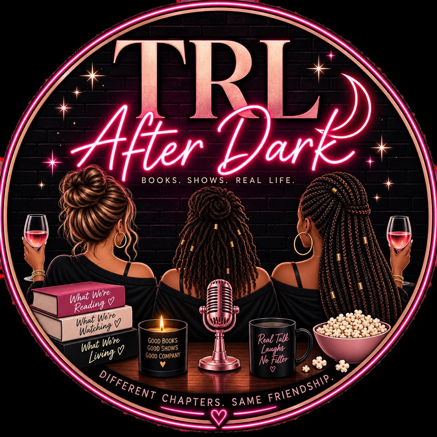 TRL After Dark podcast artwork