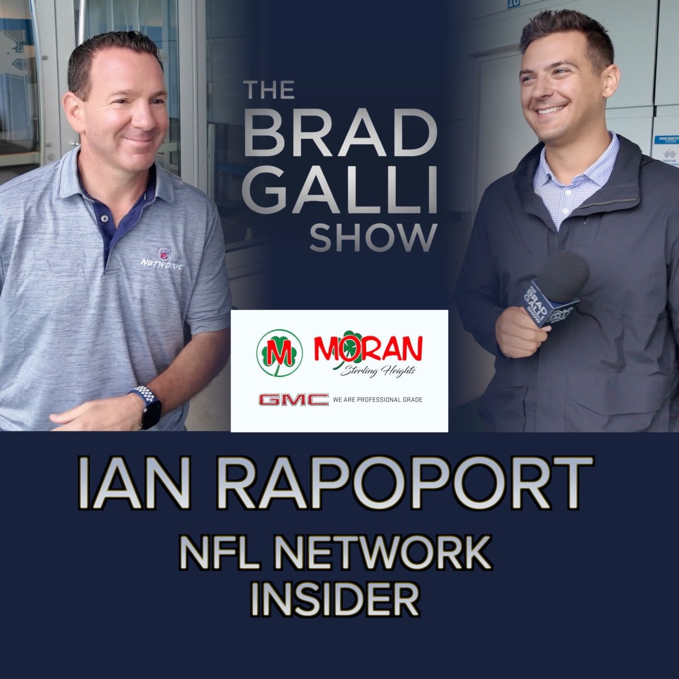Ian Rapoport visits Lions camp, updates Jahmyr Gibbs contract news, talks Detroit's 'good problems' episode artwork